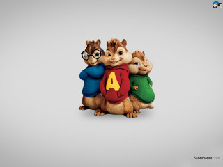 Chipmunks backpack glasses group adventure - their back free wallpaper