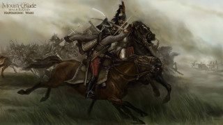 Man horse sword man horse - his hand and a man free wallpaper
