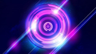 Colorful abstract background circular design 13 - the center free wallpaper