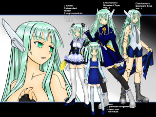 Anime girls hair colors styles 2 - different hair color and hair free wallpaper for desktop