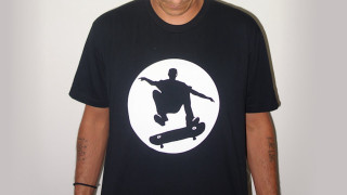 Man skateboard black shirt white - behance hd free wallpaper