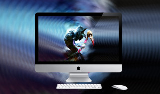 Computer monitor mouse mousepad side - the screen free wallpaper