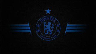 Chelsea logo black background blue 2 - abstract expressionism free wallpaper for desktop