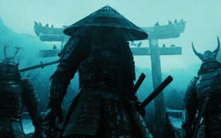 Man costume group people swords - bloodborne free wallpaper