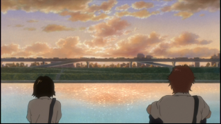 People bridge river sunset sunrise - a bridge over a river free wallpaper