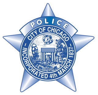 Police badge blue star white - free city wallpaper for tablet
