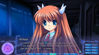 Girl long hair horns head - a video game free wallpaper