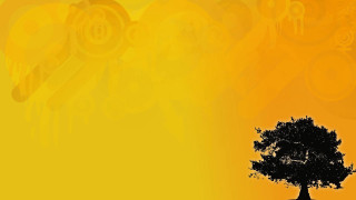 Tree yellow background yellow sky - a yellow sky in the background free wallpaper