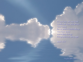 Clouds sky background bible quote - your free wallpaper