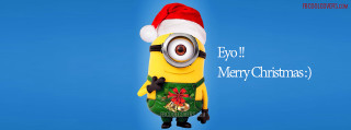 Minion santa hat christmas sweater - a minion free wallpaper