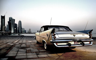 Car cityscape person matte urban - free retro wallpaper