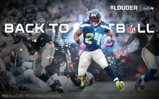 Football player running ball confetti - a football player running free wallpaper for desktop