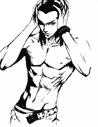 Man hands head shirt off - andor basch free wallpaper for mobile