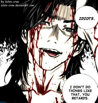 Bloody face speech bubble woman - you free wallpaper for tablet