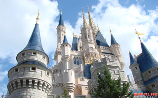 Castle clock tower sky background - the top of its free wallpaper