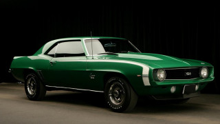 Green car dark room black 3 - a black curtain behind free wallpaper