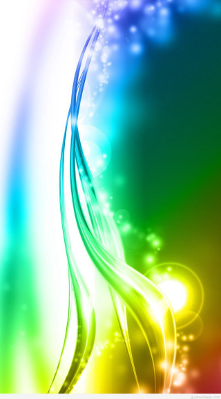 Colorful background light swirl rainbow 2 - art green free wallpaper for mobile