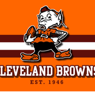 Cleveland browns cartoon character football - free sports wallpaper for tablet