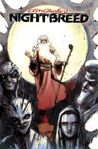 Santa claus zombies full moon - free christmas wallpaper for mobile