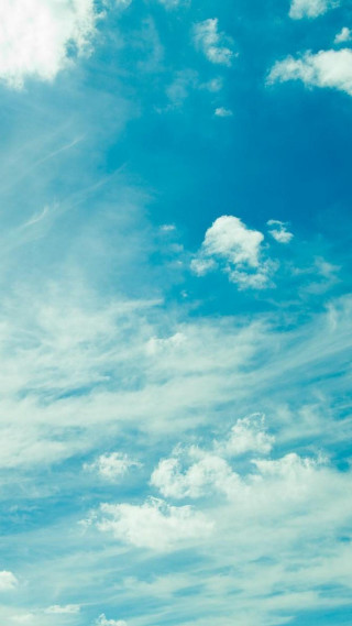 Plane flying sky clouds blue 10 - free sky wallpaper for mobile