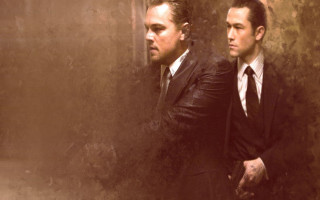 Two men in suits standing - a room free wallpaper for desktop