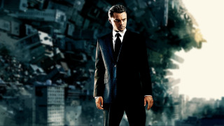 Man suit tie cityscape huge - a cityscape free wallpaper