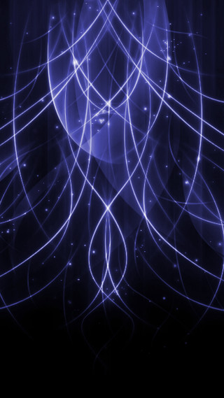 Blue abstract lines hologram night - a blue abstract background free wallpaper for mobile