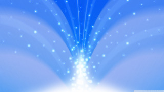 Blue background bright light star - len free wallpaper for desktop