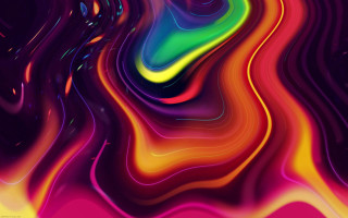 Colorful background swirly pattern middle - vibrant free wallpaper for desktop