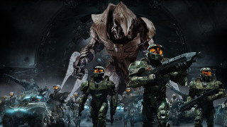 Soldiers tunnel giant robot background - a group of soldiers free wallpaper
