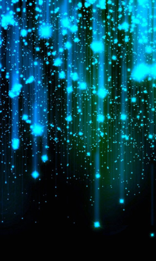 Blue green background raindrops black - rain free wallpaper for mobile