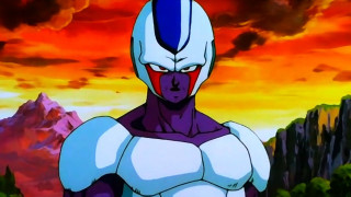 Man white purple outfit sunset - akira toriyama free wallpaper