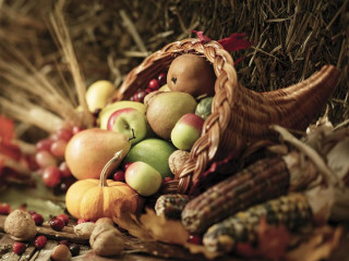 Basket of apples and fruits - other fruit free wallpaper