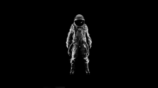 Space suit man helmet mask - a mask free wallpaper