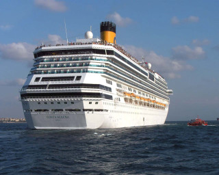 Cruise ship ocean tug boat - bartolomeo cesi free wallpaper