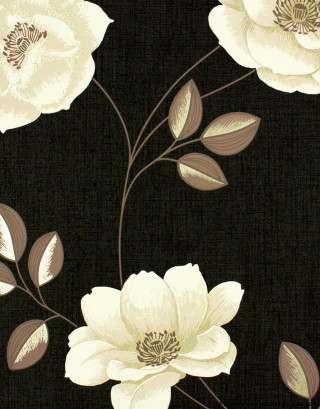 Black white floral wallpaper white - the top free wallpaper for mobile