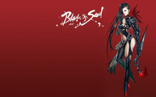 Woman black outfit sword red - a black outfit free wallpaper