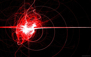 Red black background heart line - a red line free wallpaper