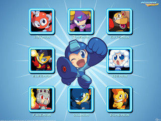 Cartoon character multiple avatars colorful - official art free wallpaper for desktop
