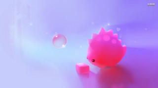 Pink toy pink crown bubbles - hd wallpaper free wallpaper