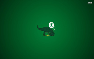 Green dinosaur green background white - back ground free wallpaper