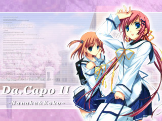 Anime girls standing pink purple - coppo di marcovaldo free wallpaper