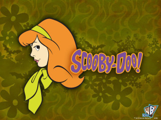 Cartoon girl green scarf green - a green scarf free wallpaper for desktop