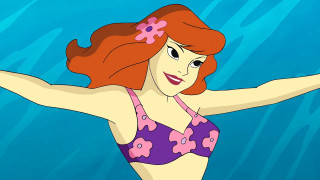Feminist cartoon woman ocean swimming - feminist art free wallpaper