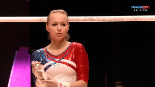 Girl red white shirt holding - a white object free wallpaper