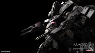 Robot gun black background red - its hand free wallpaper