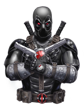 Man black suit holding guns - a red light free wallpaper for mobile