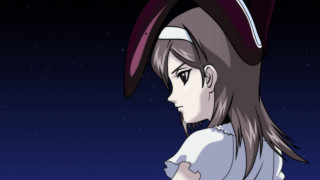 Woman hat sky night stars - manga and anime 1 9 9 9 free wallpaper