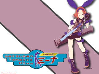 Girl gun bunny ears outfit - eizan kikukawa free wallpaper