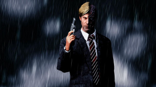 Man suit gun rain eddie - a man in a suit holding free wallpaper